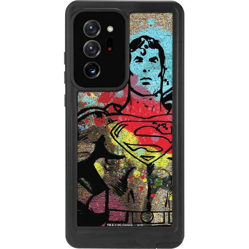 DC Comics Superman Color Splatter Galaxy Note20 Ultra 5G Waterproof Case